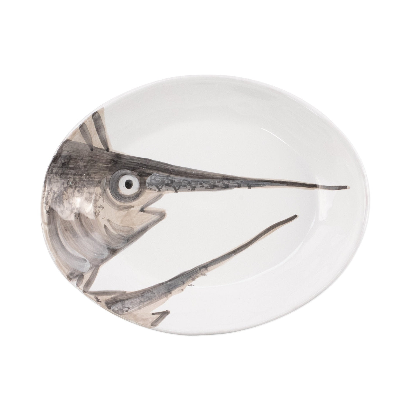 Marina Swordfish Oval Bowl by VIETRI