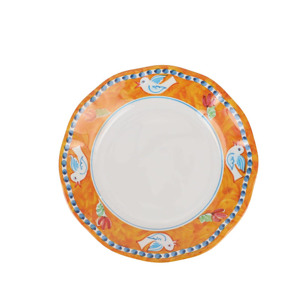 Melamine Campagna Uccello Salad Plate