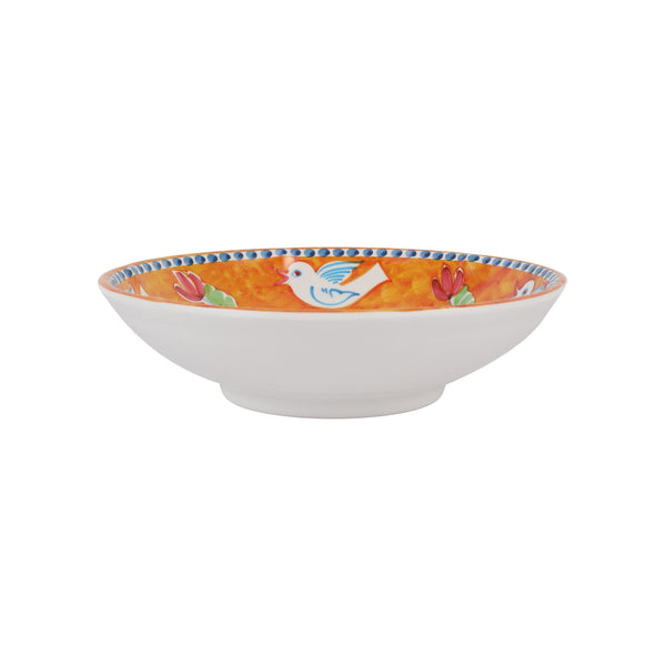 Melamine Campagna Uccello Pasta Bowl