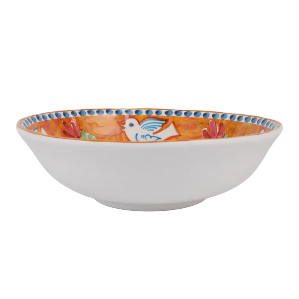 Melamine Campagna Uccello Large Serving Bowl