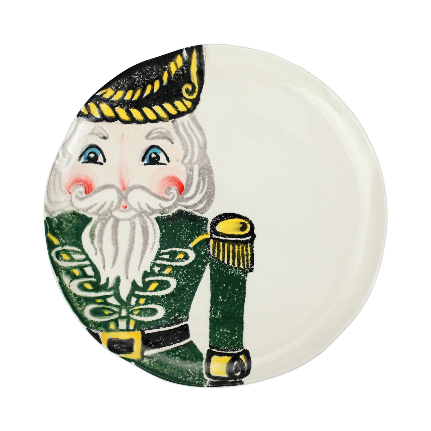 Nutcrackers Green Four-Piece Place Setting