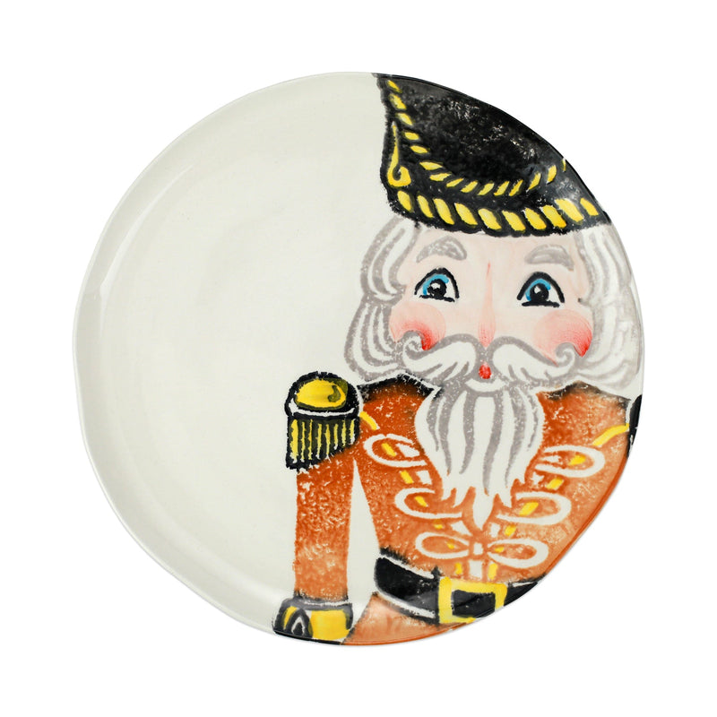 Nutcrackers Gold Dinner Plate