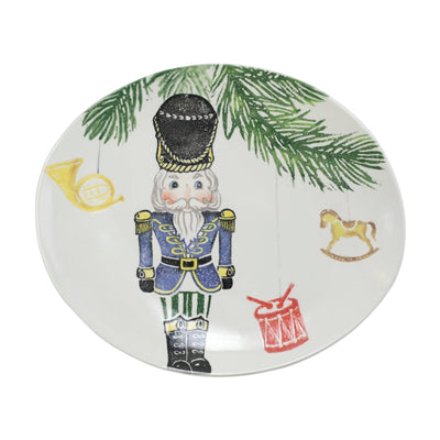 Nutcrackers Medium Oval Platter by VIETRI