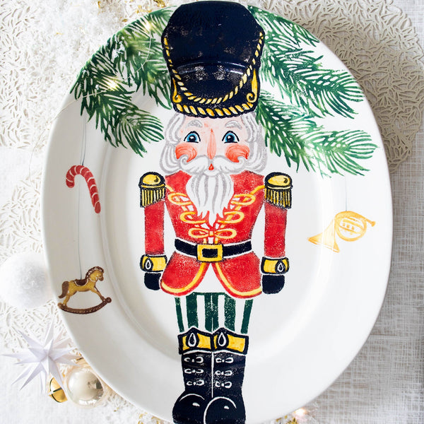 Nutcrackers Large Oval Platter