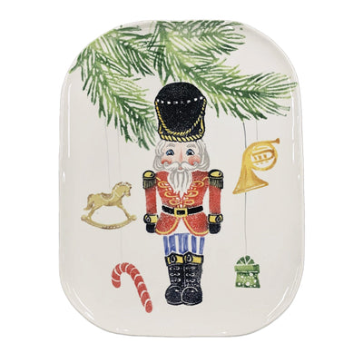 Nutcrackers Medium Rectangular Platter by VIETRI