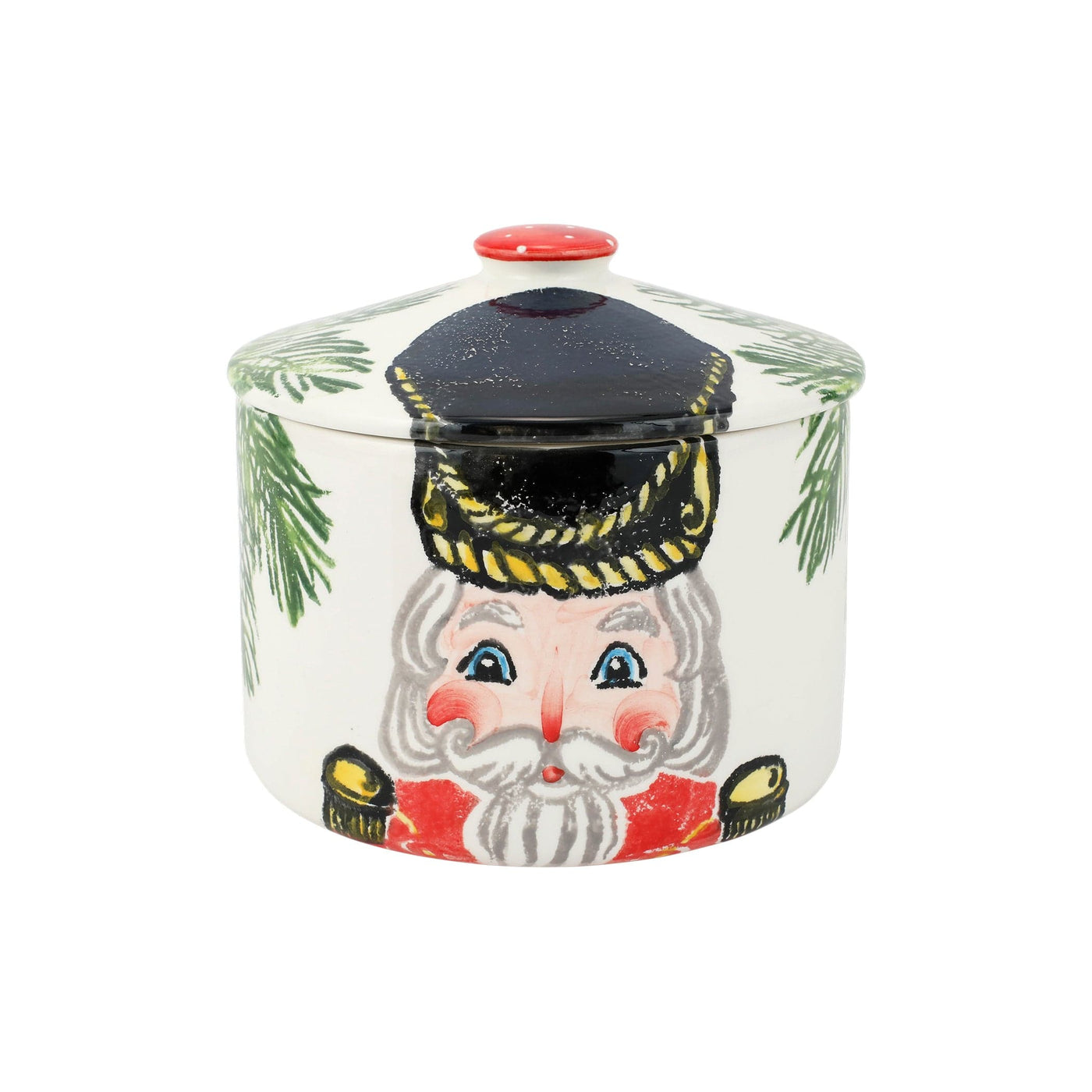 Nutcrackers Biscotti Jar