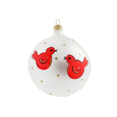 Ornaments Red Bird Ornaments Set