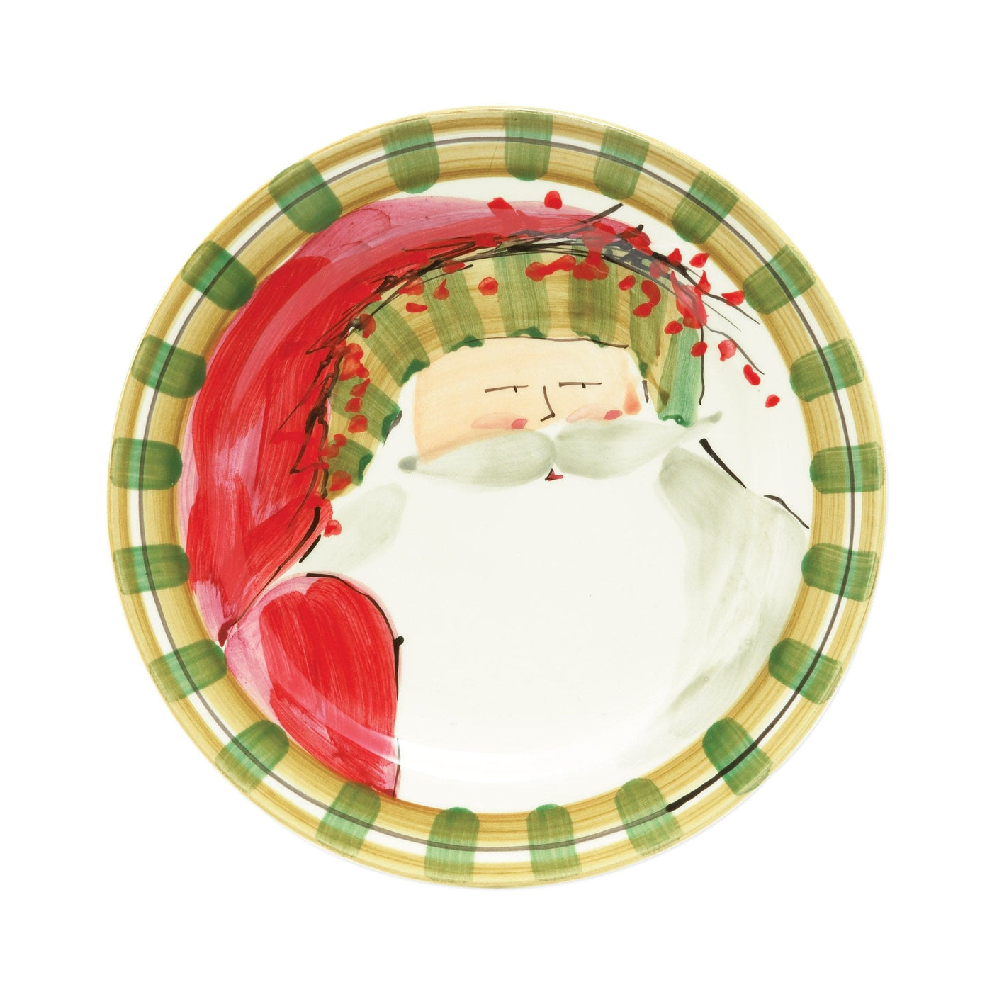 Old St. Nick Dinner Plate - Striped by VIETRI