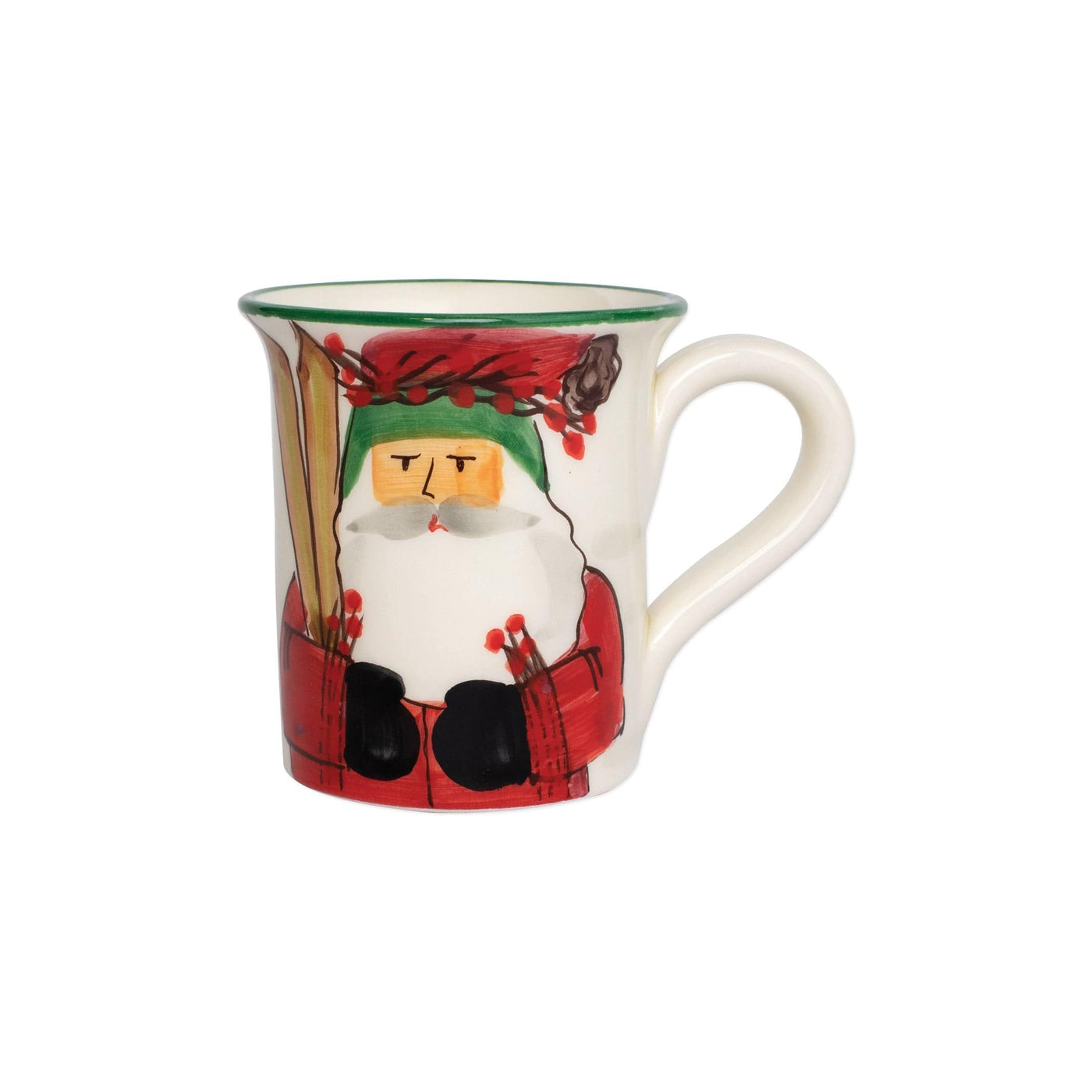 Old St. Nick Mug - Skiing by VIETRI