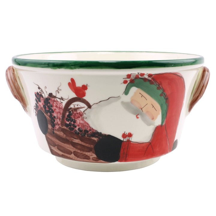 Old St. Nick Celebration Bucket w/ Grapes by VIETRI