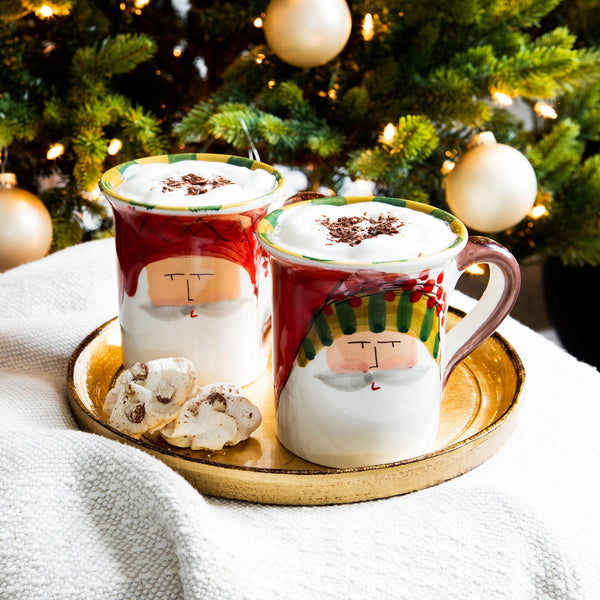 Old St. Nick Mug - Striped