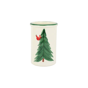 Old St. Nick Utensil Holder w/ Carrots