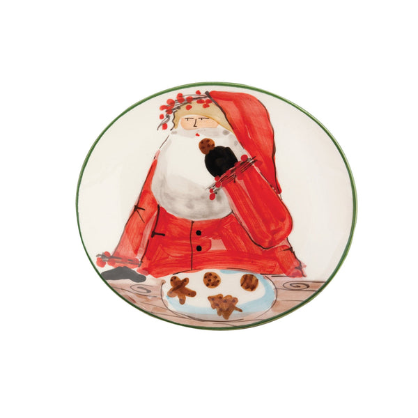 Old St. Nick Cookie Plate