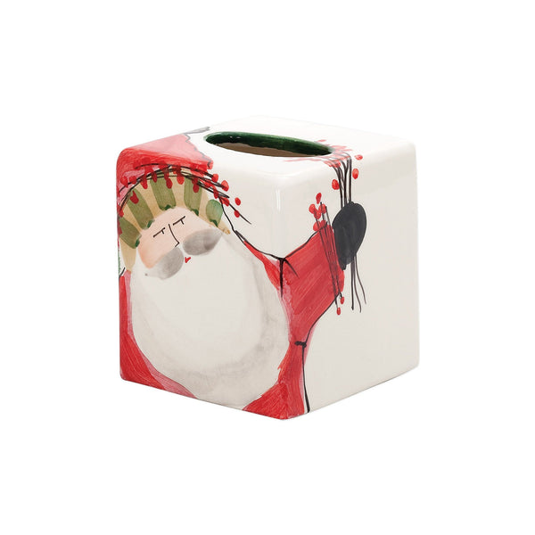 Old St Nick Tissue Box by VIETRI