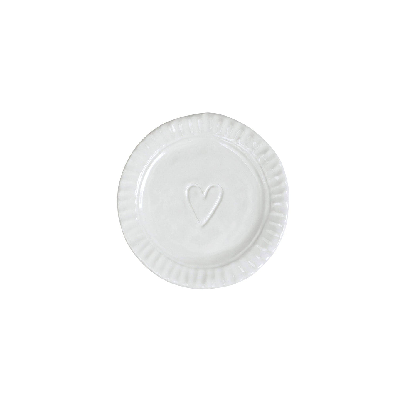 Pietra Serena Heart Plate