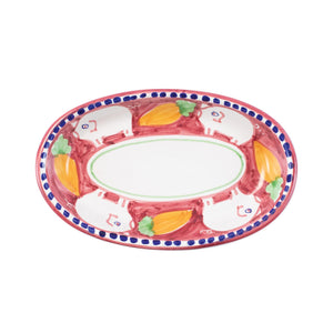 Campagna Porco Small Oval Tray by VIETRI