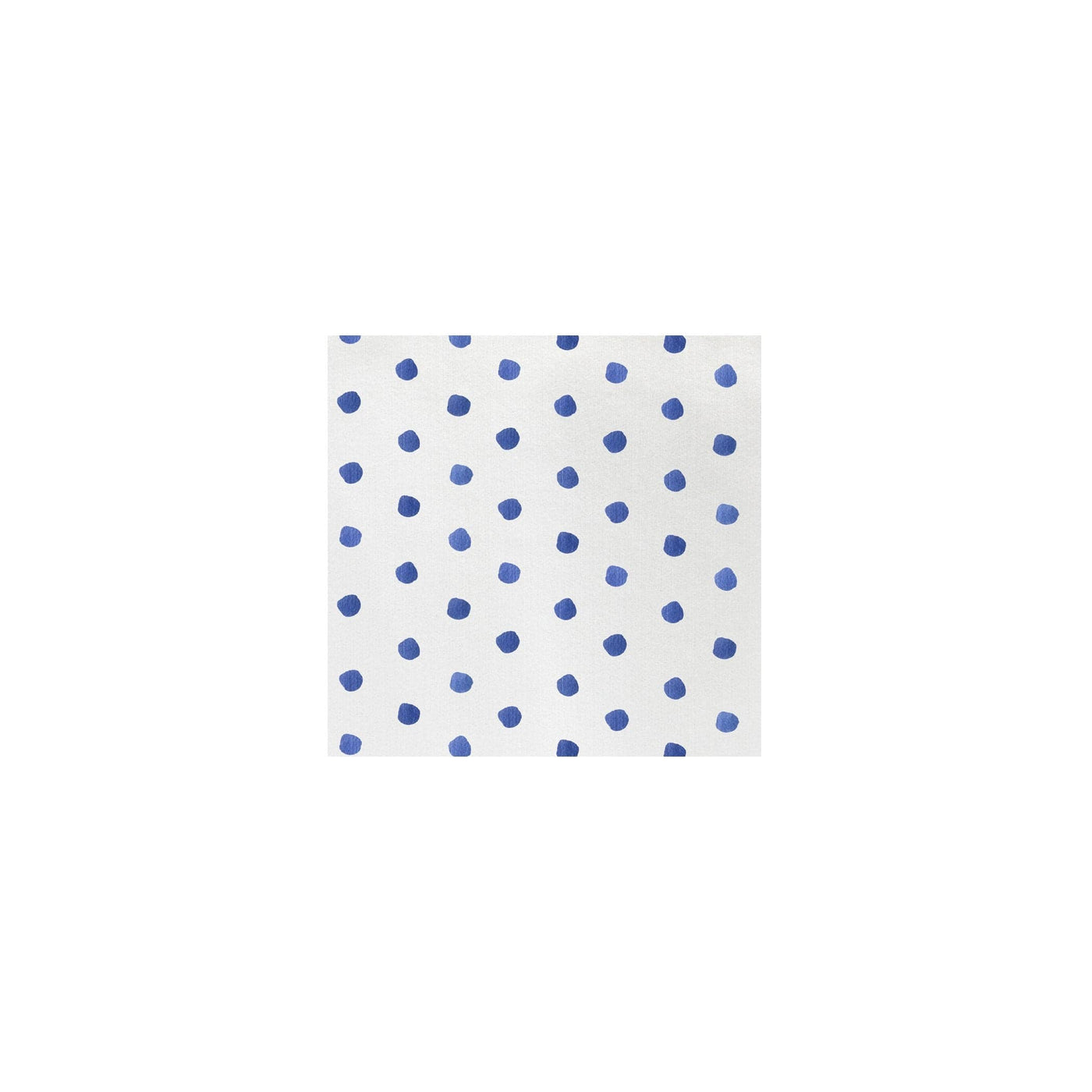 Papersoft Napkins Dot Blue Cocktail Napkins (Pack of 20) by VIETRI