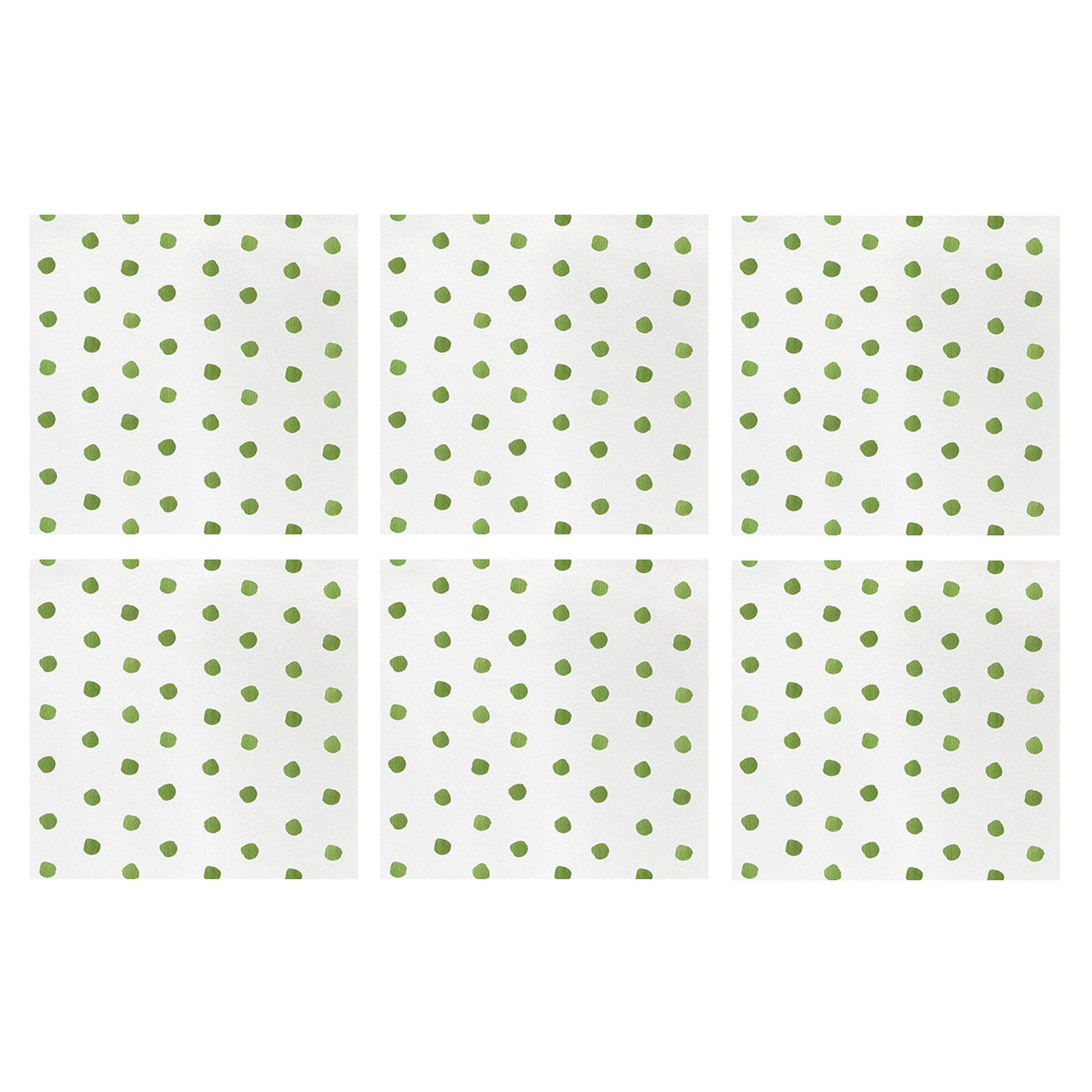 Papersoft Napkins Dot Cocktail Napkins (Pack of 20) - Set of 6