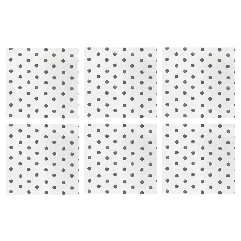 Papersoft Napkins Dot Cocktail Napkins (Pack of 20) - Set of 6