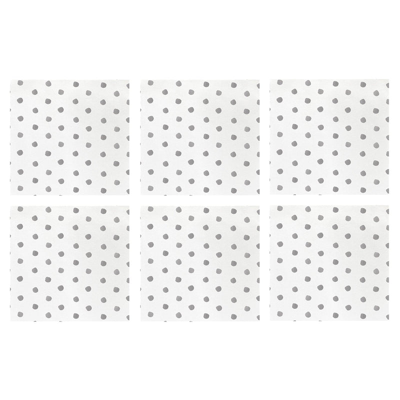 Papersoft Napkins Dot Cocktail Napkins (Pack of 20) - Set of 6