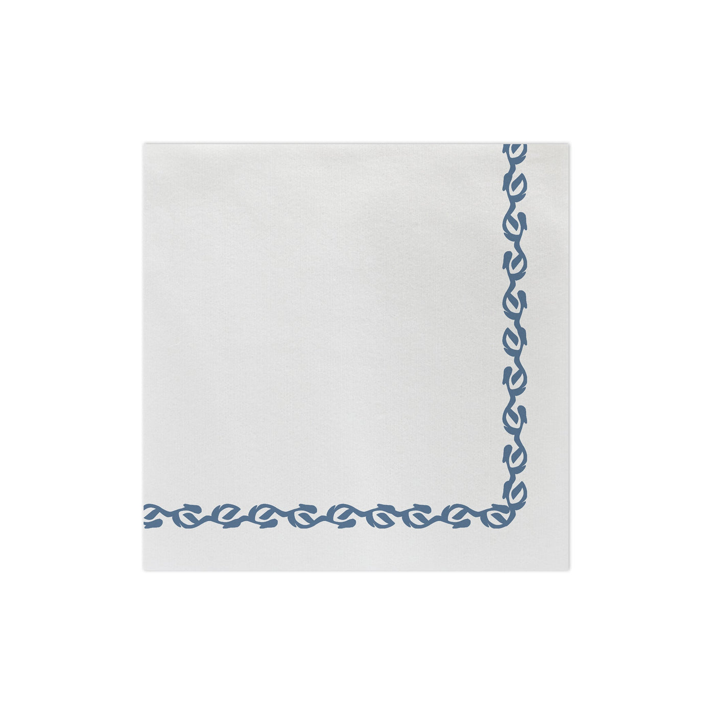 Papersoft Napkins Florentine Blue Cocktail Napkins (Pack of 20)