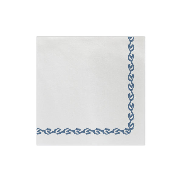 Papersoft Napkins Florentine Blue Dinner Napkins (Pack of 20)