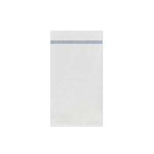 Papersoft Napkins Fringe Blue Guest Towels (Pack of 20)