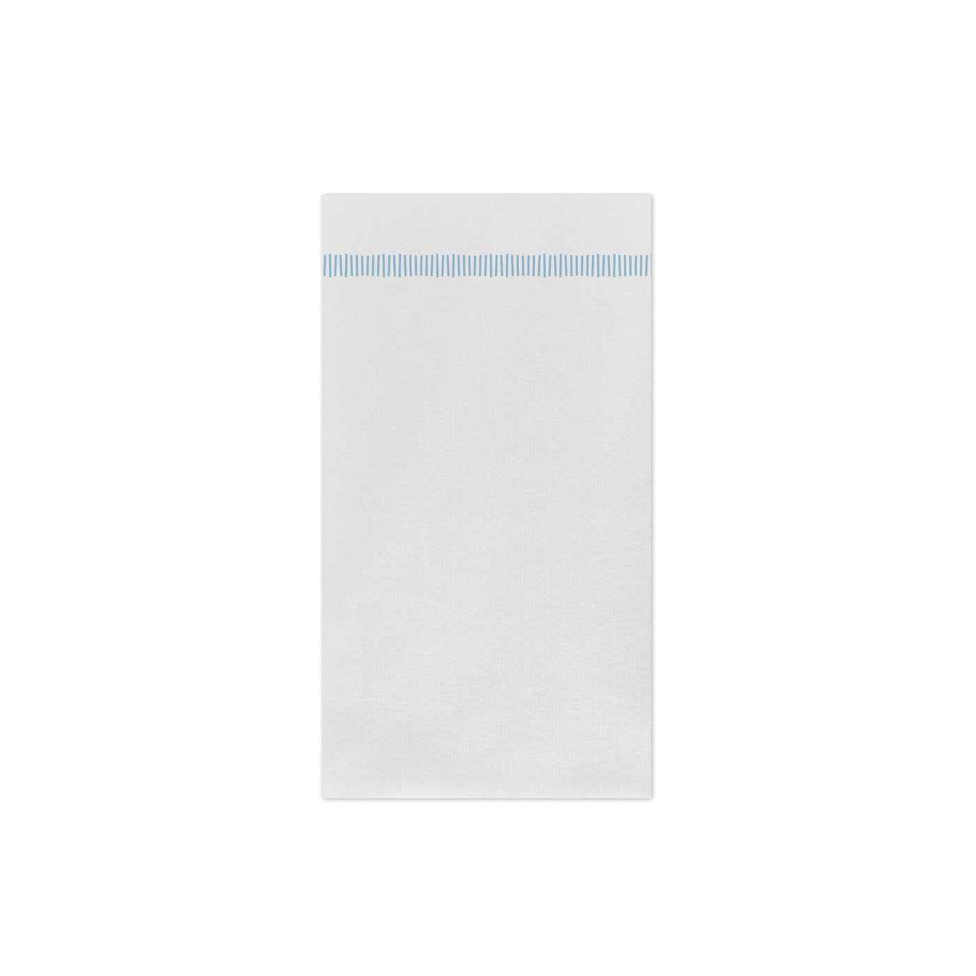 Papersoft Napkins Fringe Light Blue Guest Towels (Pack of 20)