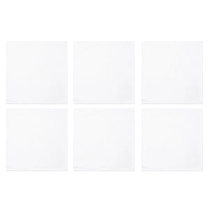 Papersoft Napkins Bianco Solid Cocktail Napkins (Pack of 20) - Set of 6