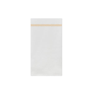 Papersoft Napkins Fringe Yellow Guest Towels (Pack of 20)