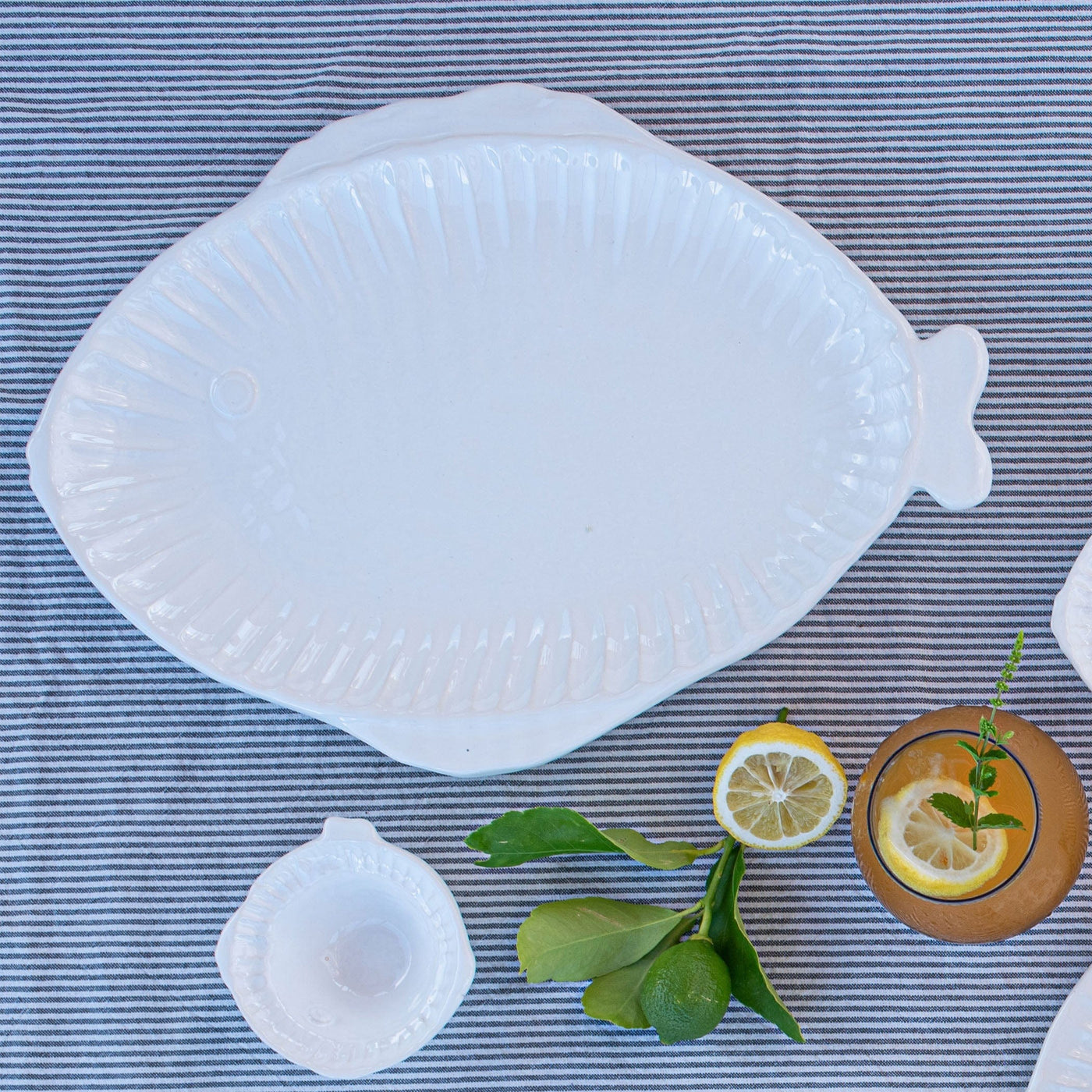 Pesce Serena Small Oval Platter