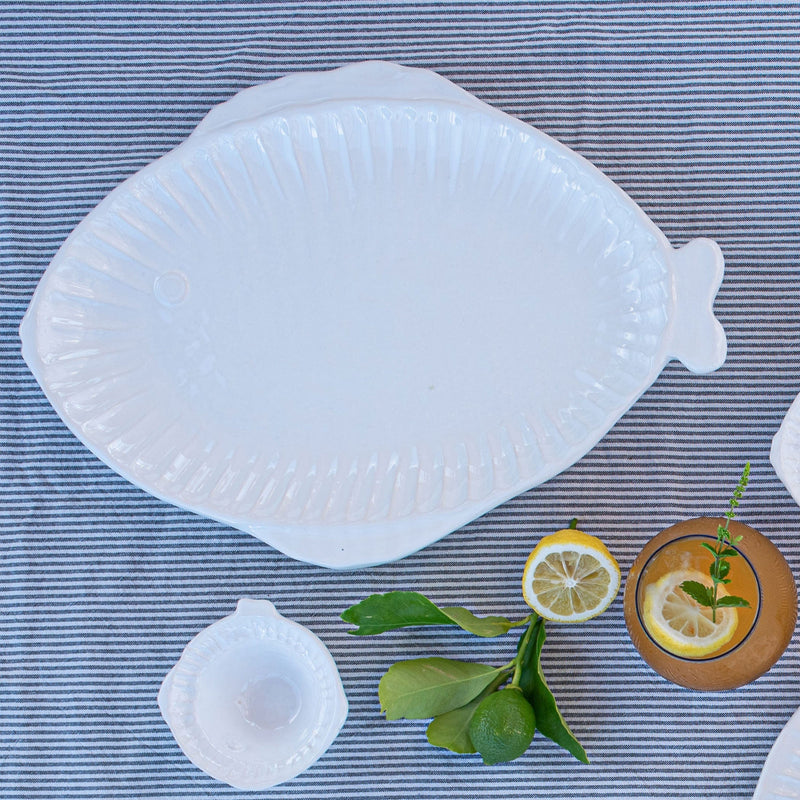 Pesce Serena Small Oval Platter