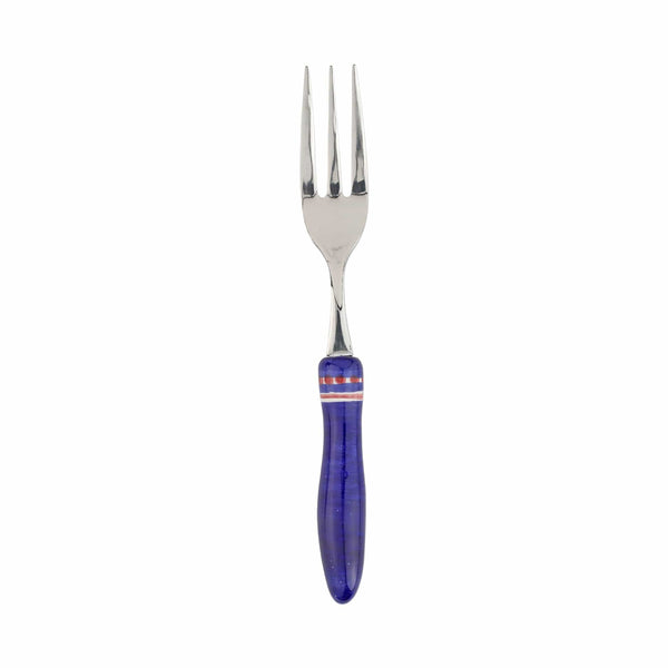 Positano Blue Serving Fork