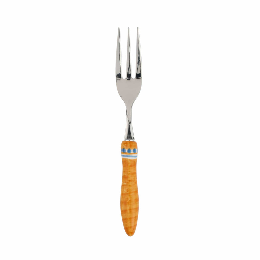 Positano Orange Serving Fork