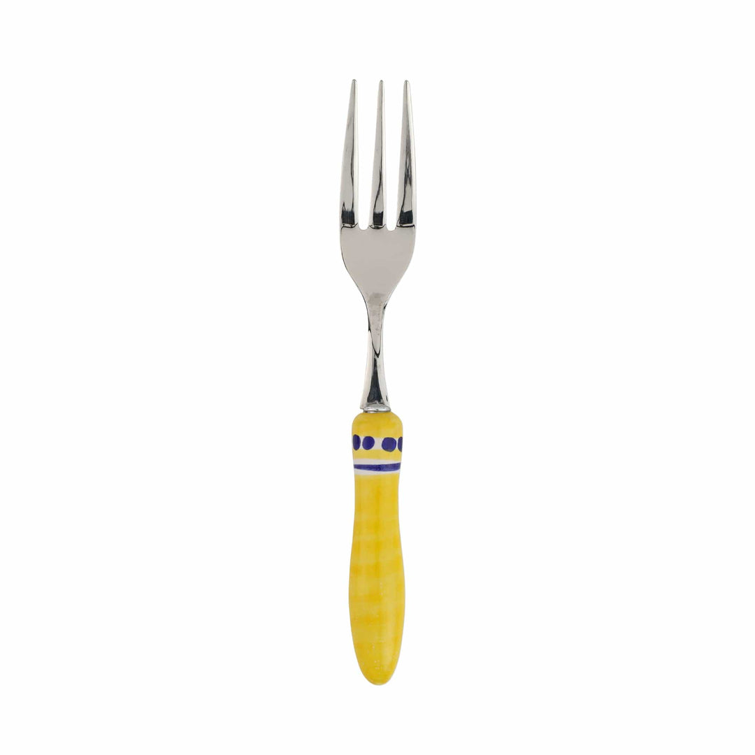 Positano Yellow Serving Fork