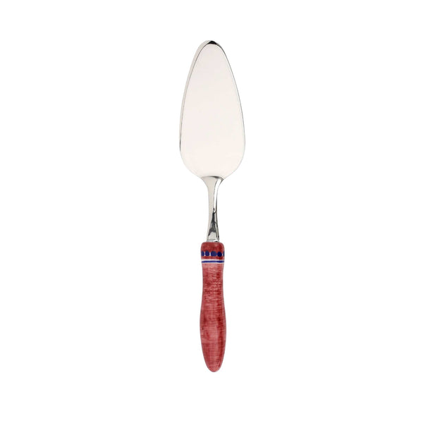 Positano Red Pastry Server