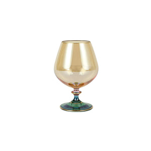 Regalia Deco Green Brandy Snifter