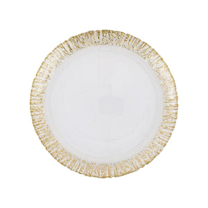 Rufolo Glass Dinner Plate  