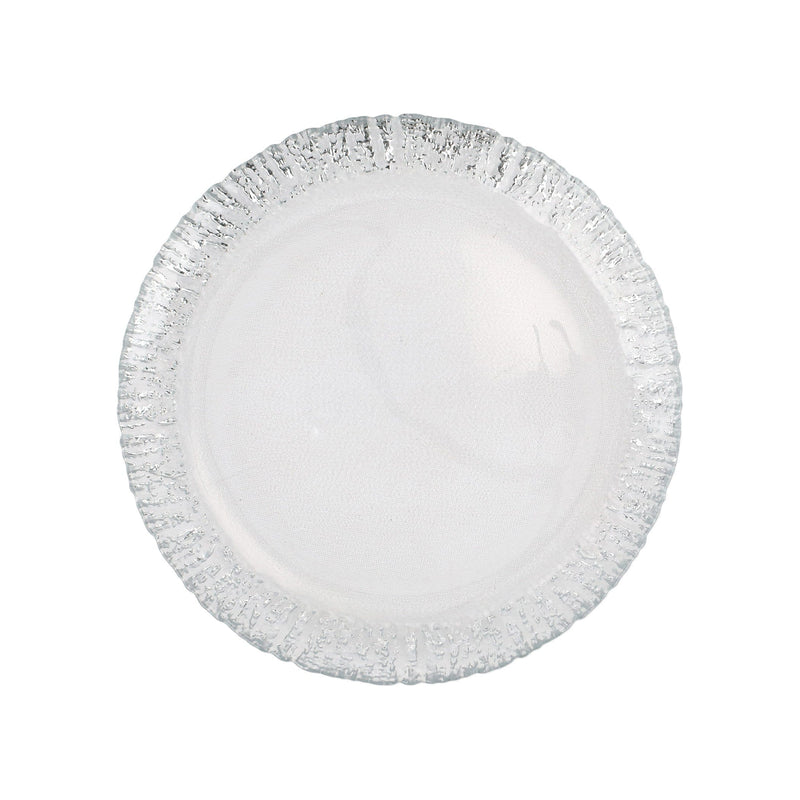 Rufolo Glass Dinner Plate  