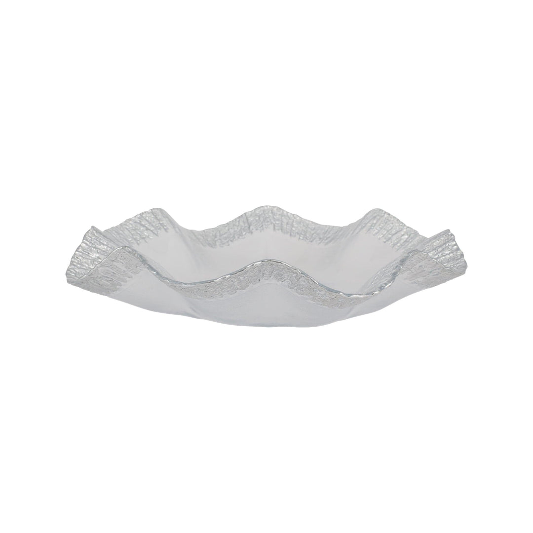 Rufolo Glass Platinum Platter