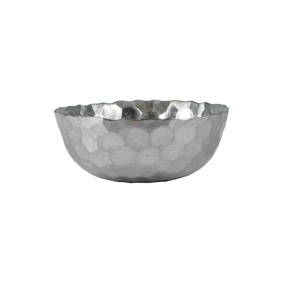 Rufolo Glass Platinum Honeycomb Small Bowl