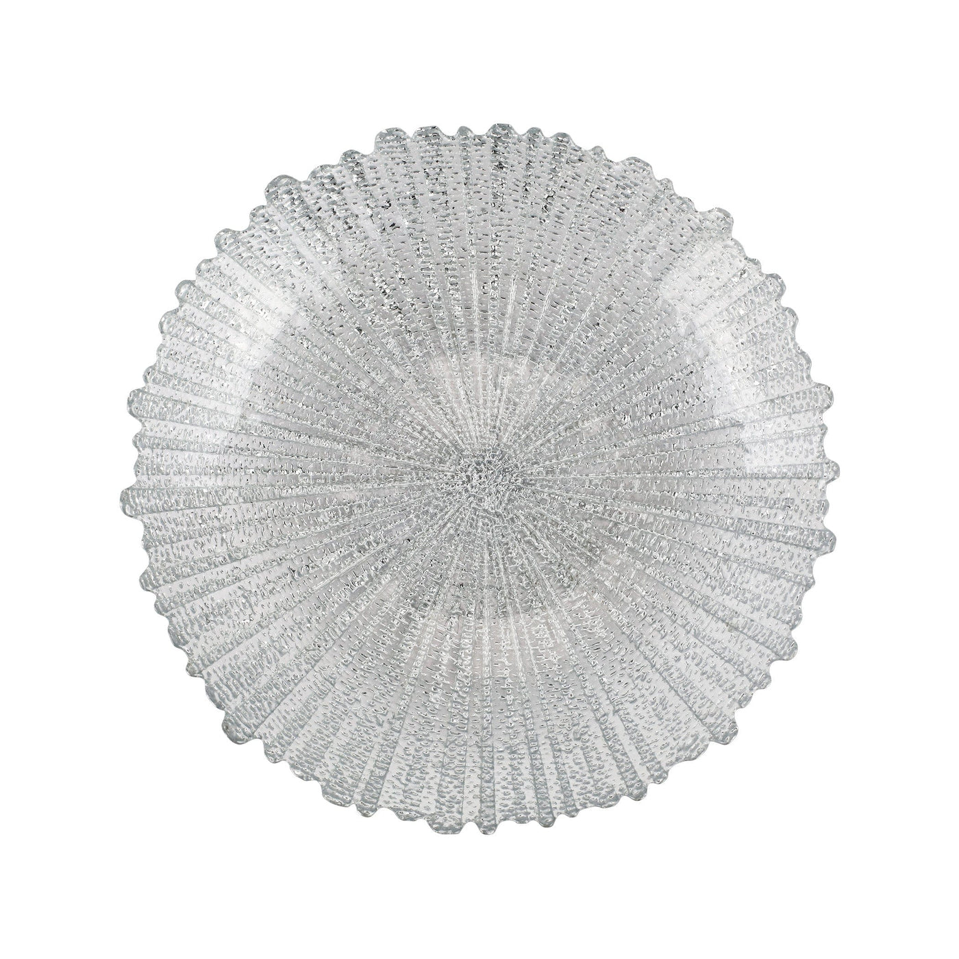 Rufolo Glass Platinum Large Serving Bowl