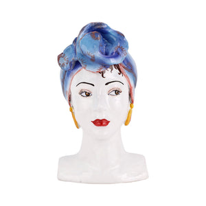 Sicilian Heads Silk Scarf Head