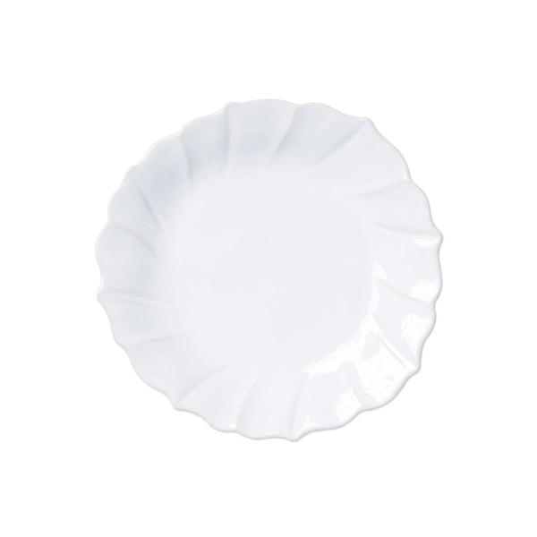 Incanto Stone Ruffle Salad Plate by VIETRI