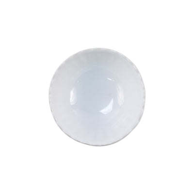 Incanto Stone White Stripe Small Bowl  by VIETRI