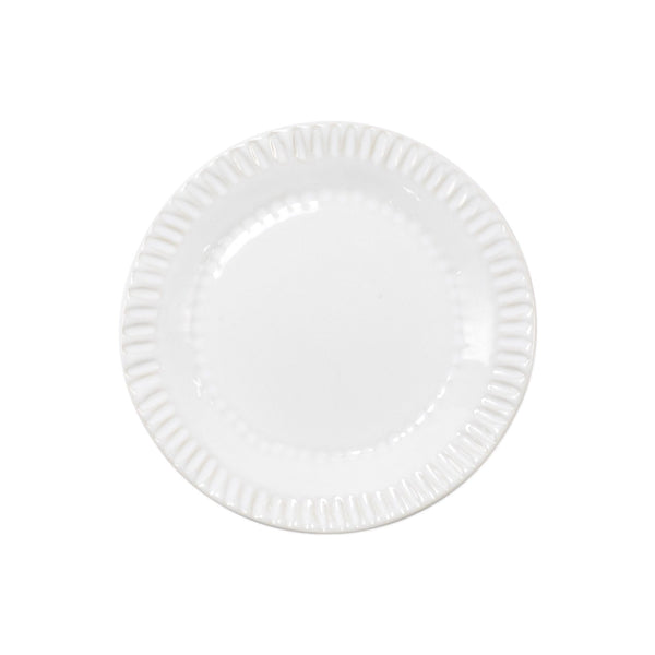 Incanto Stone White Assorted Canape Plates - Set of 4 by VIETRI