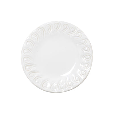 Incanto Stone White Assorted Canape Plates - Set of 4 by VIETRI