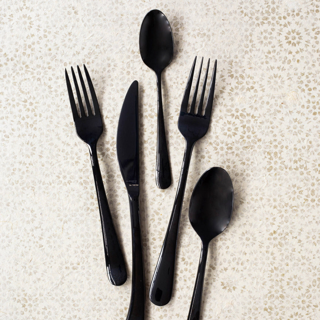 Settimocielo Nero Five-Piece Place Setting