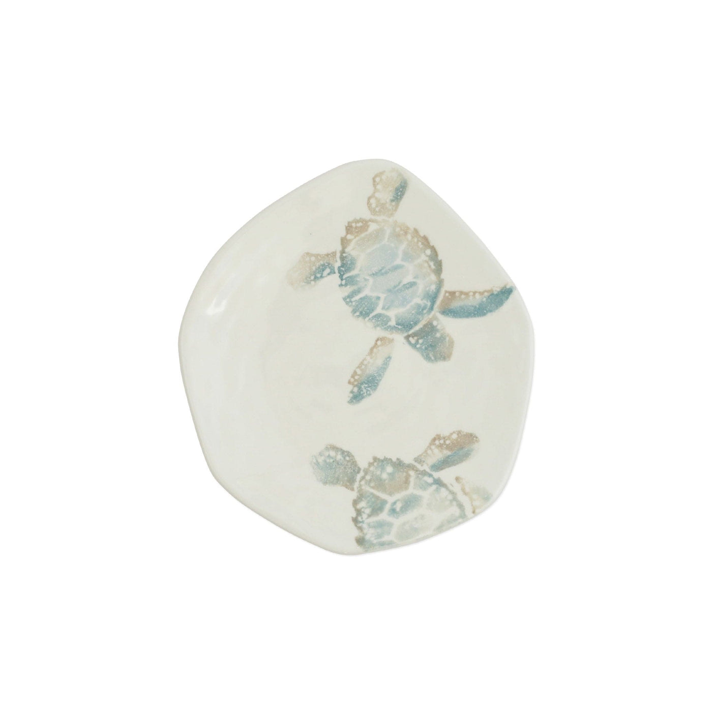 Tartaruga Turtle with Tail Salad Plate by VIETRI