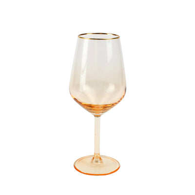 Rainbow Wine Glass